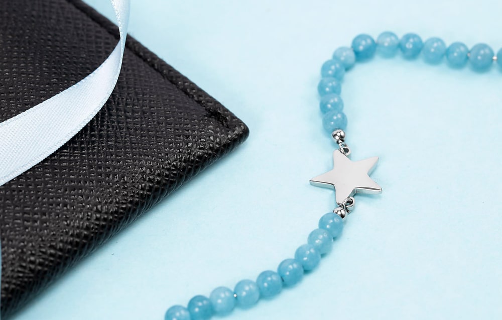 náramek Morellato z modrých korálků